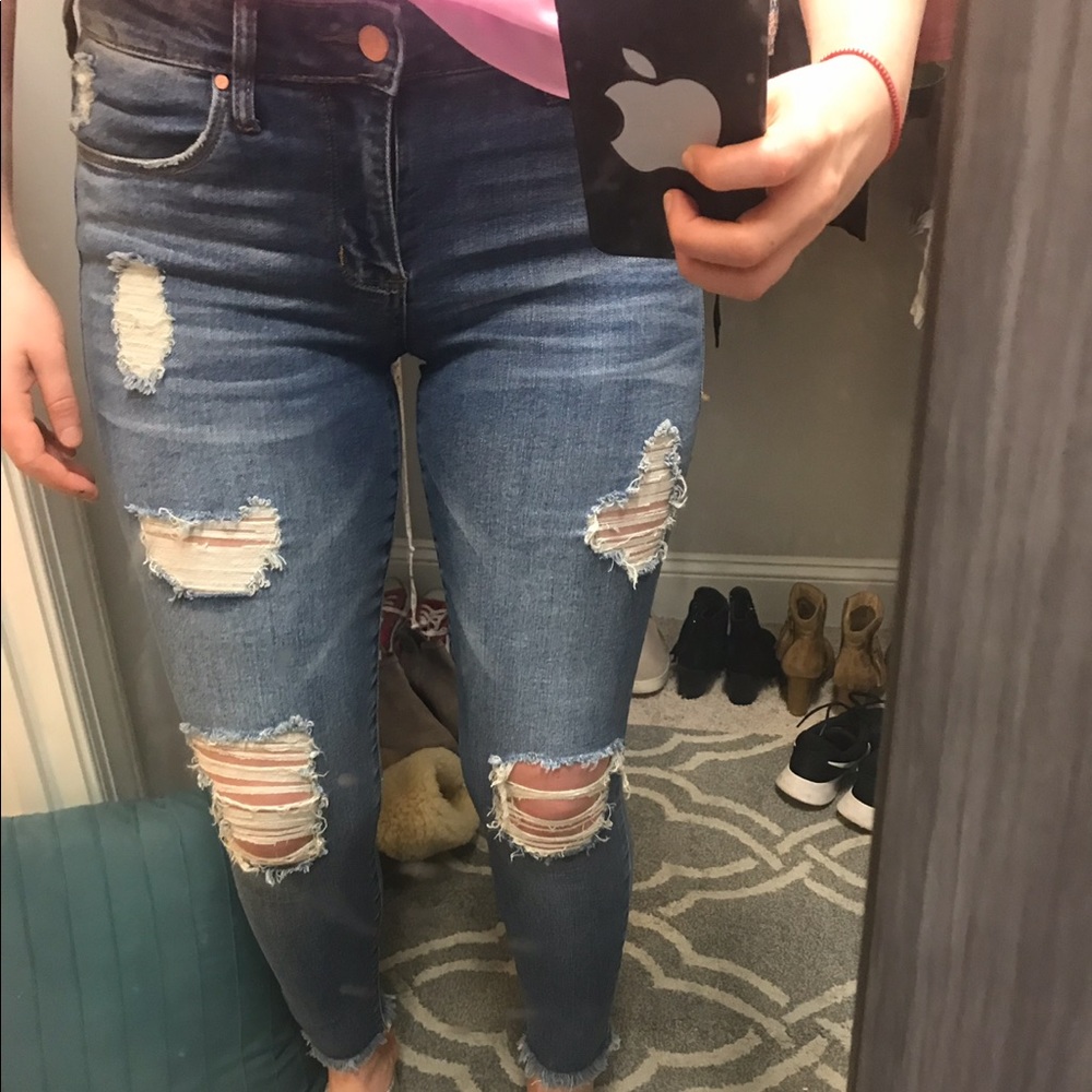 Nordstrom BP ripped skinny jeans | size 27 |